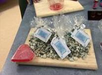 Packaged soap products.